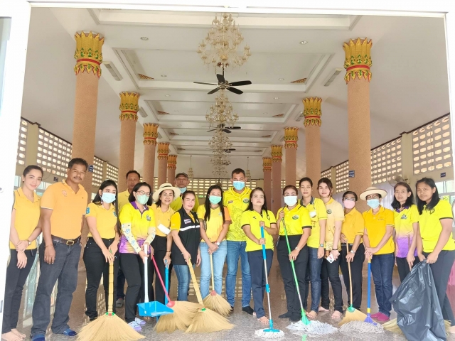 กิจกรรมเพื่อเฉลิมพระเกียรติฯ โครงการวัด ประชา รัฐ สร้างสุข