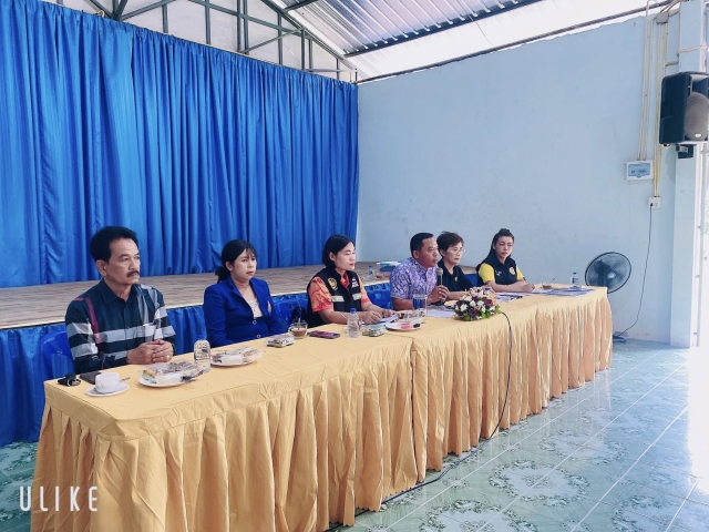 ร่วมรับฟัง ความคิดเห็นของราษฏรเพื่อประกอบการประเมินผล การปฏิบัติหน้าที่ของผู้ใหญ่บ้าน